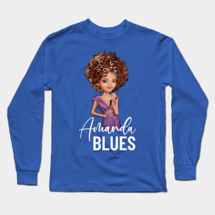 Amanda Blues Long Sleeve T-Shirt